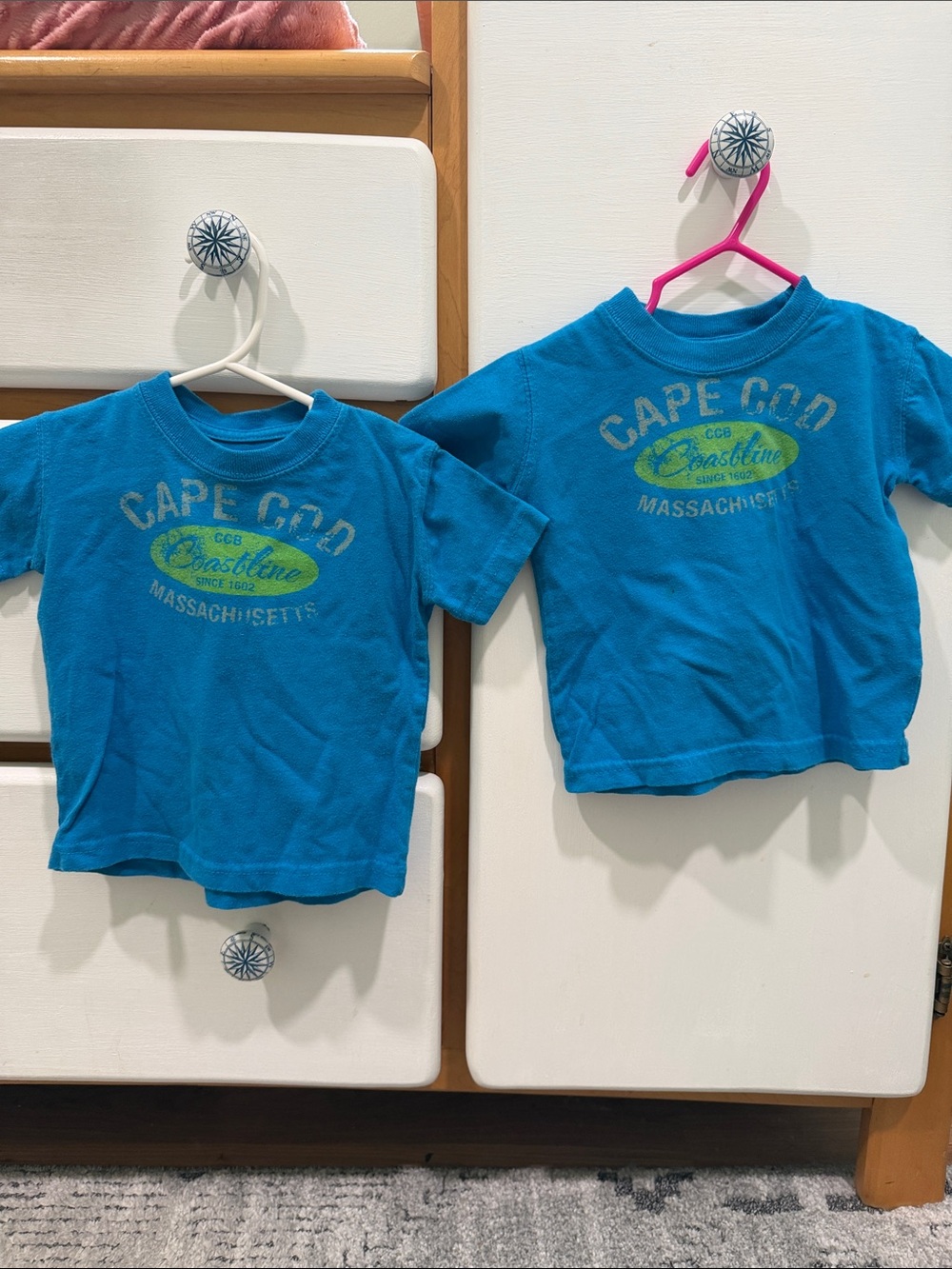Twin set. Cape Cod Graphic Tee for Kids - Blue